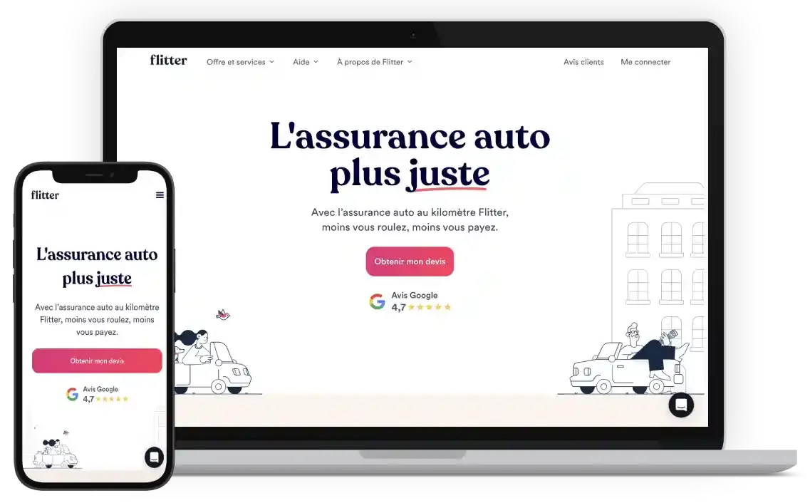 Flitter (Landing pages)