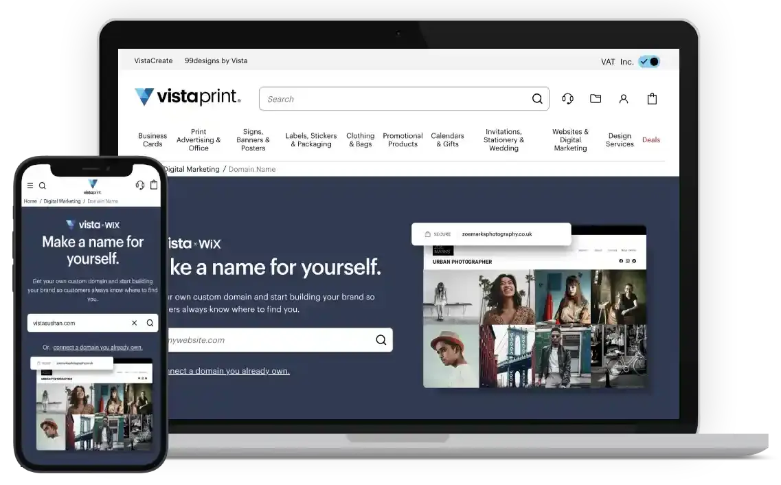 Vistaprint (Domains)